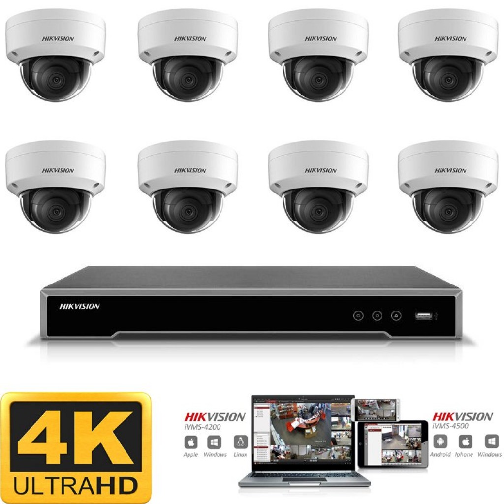 Hikvision store camera set